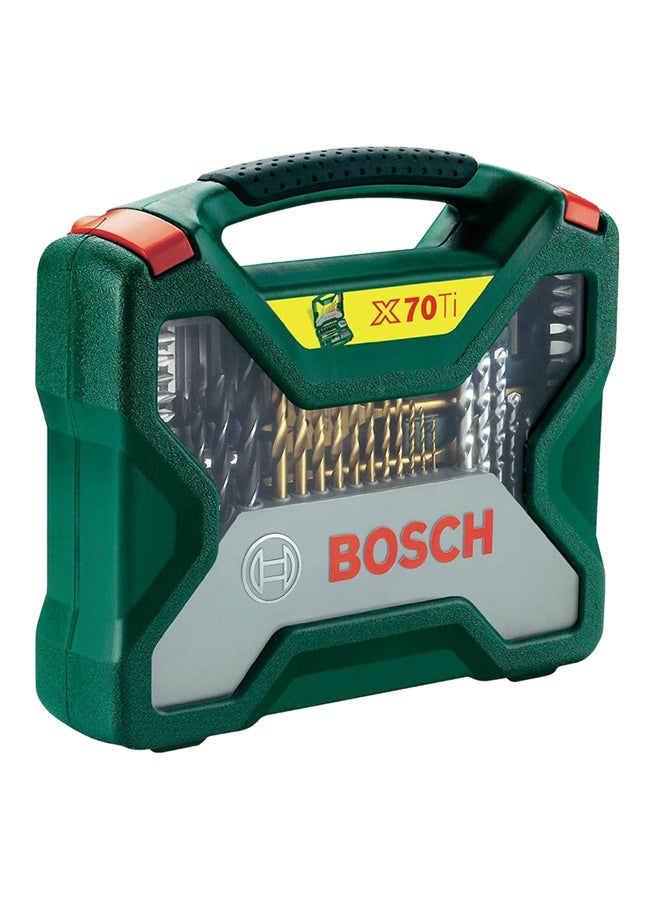BOSCH - 70-Piece X-Line Titanium set Multicolour 1.38kg - Image 1