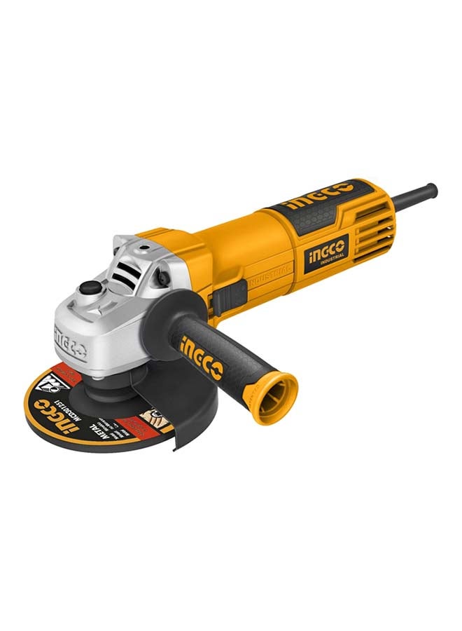 INGCO Handheld Angle Grinder Yellow/Black/Silver - Image 2
