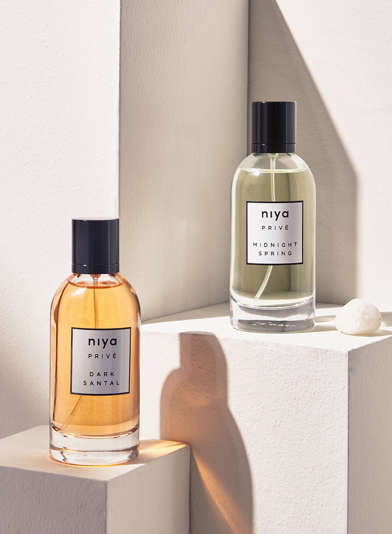 Niya - Prive The  Collection Midnight Spring And Dark Santal Gift Set Men's Perfume 100ml - Image 1