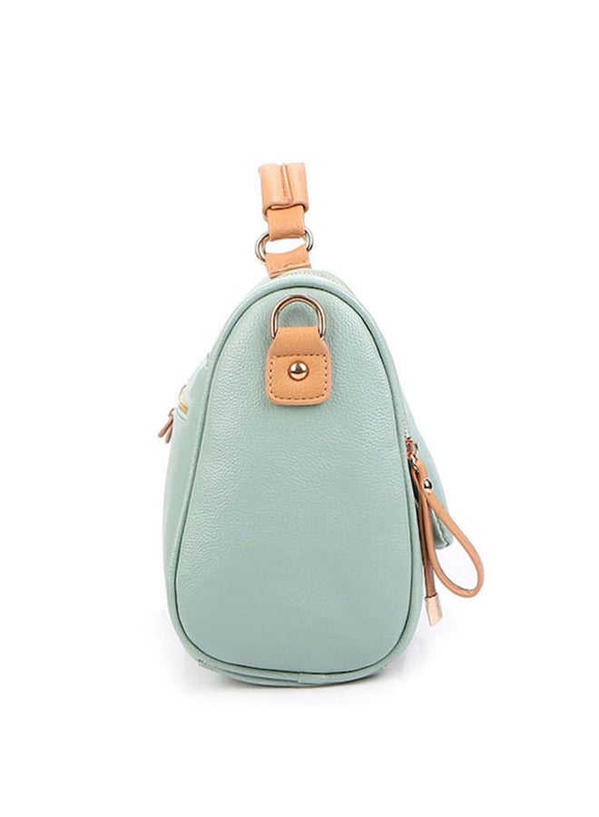 Beauenty Trendy Detachable Strap Crossbody Bag Green - Image 4