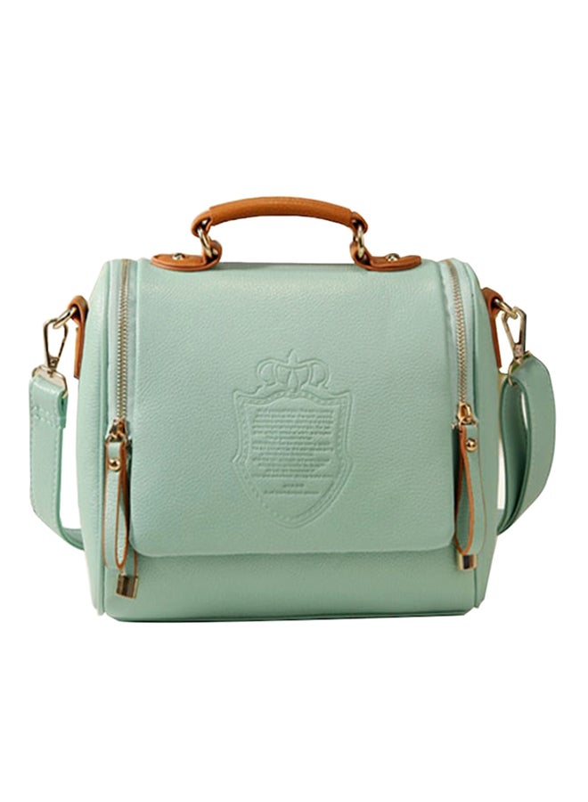 Beauenty Trendy Detachable Strap Crossbody Bag Green - Image 1