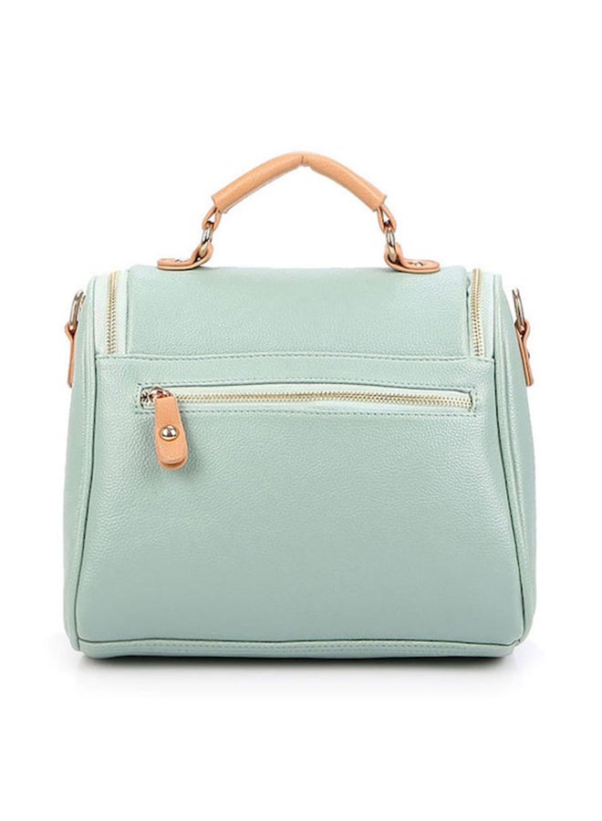 Beauenty Trendy Detachable Strap Crossbody Bag Green - Image 2