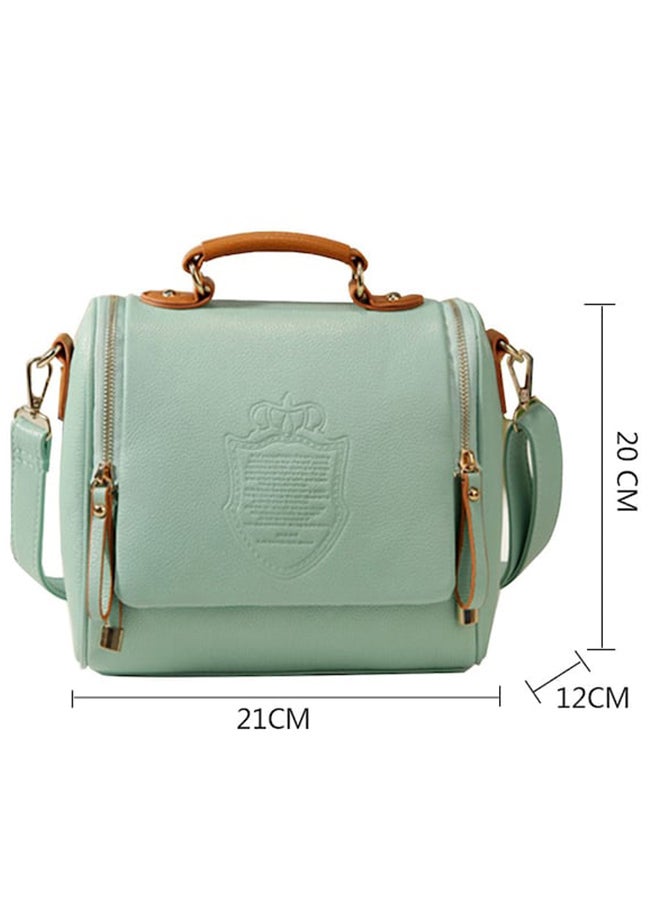 Beauenty Trendy Detachable Strap Crossbody Bag Green - Image 3