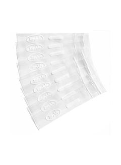 36-Piece Ice Pop Pouch Clear 8x1.5inch