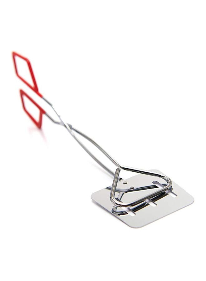 غريلبرو أداة تقليب مطلية بالكروم . فضي / أحمر 4.2x17x3بوصة - Image 2