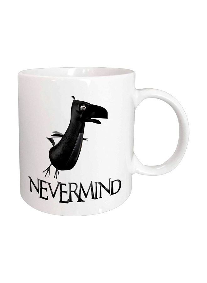 3DROSE Nevermind Mug Black/White