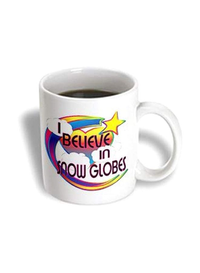 3Dروز مج سيراميك مزين بطبعة أبيض/أزرق/أصفر - Image 2