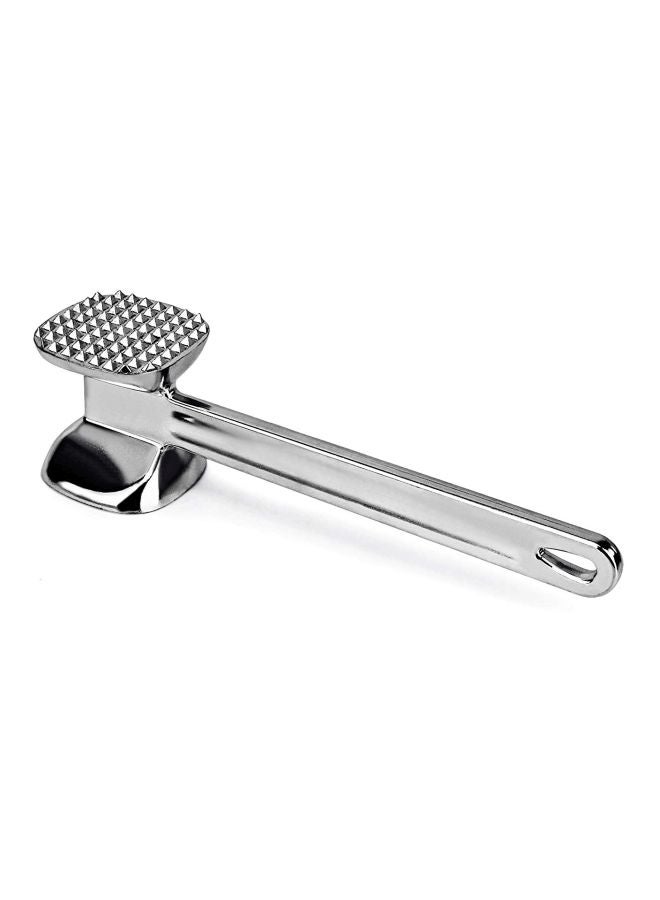 New Star Foodservice Aluminum Meat Tenderizer Silver 10inch  - Image 2