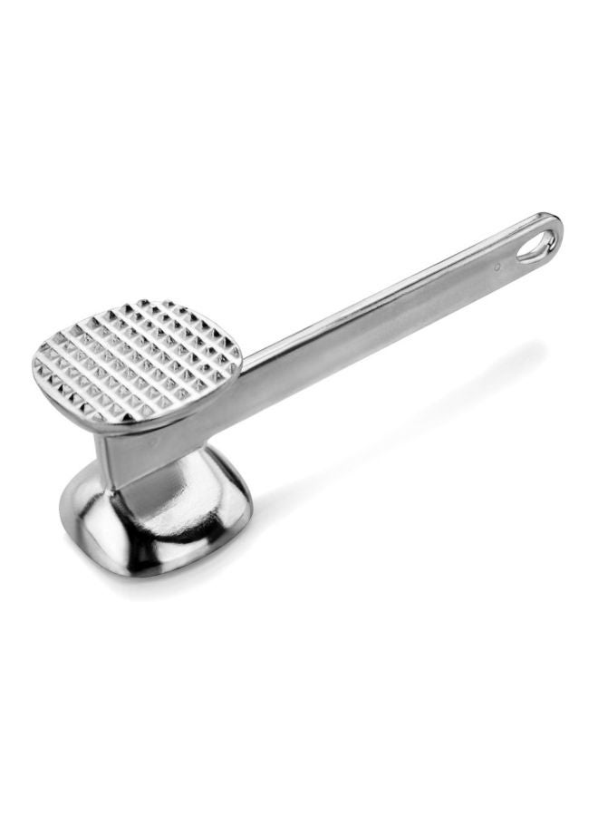 New Star Foodservice Aluminum Meat Tenderizer Silver 10inch  - Image 3