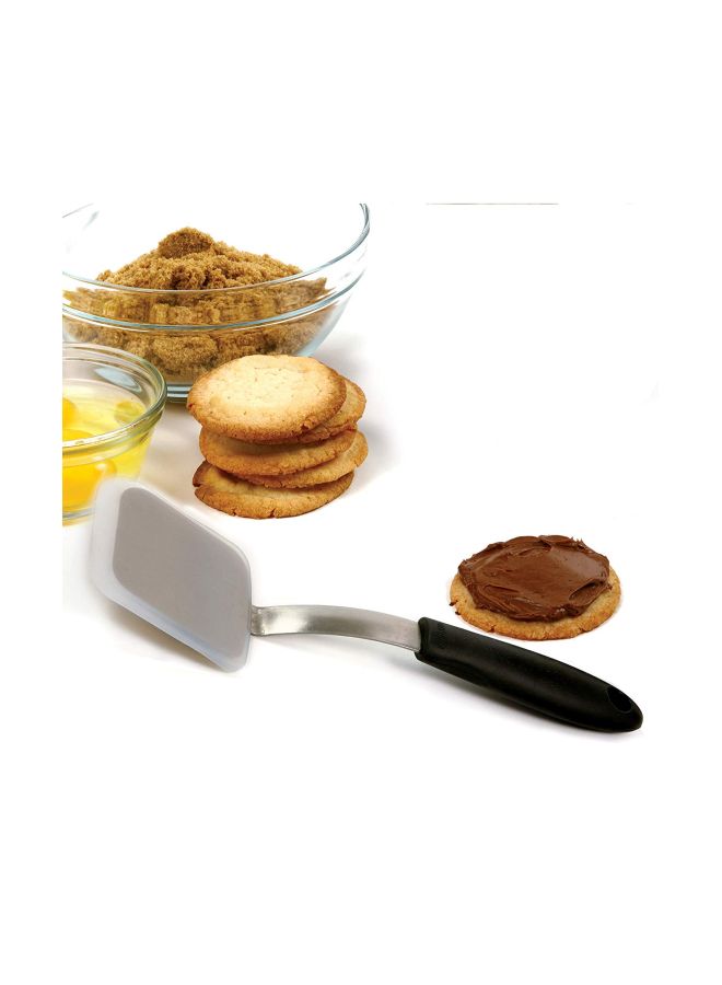 Norpro Silicone Cookie Spatula Silver/Black 9.5inch  - Image 2