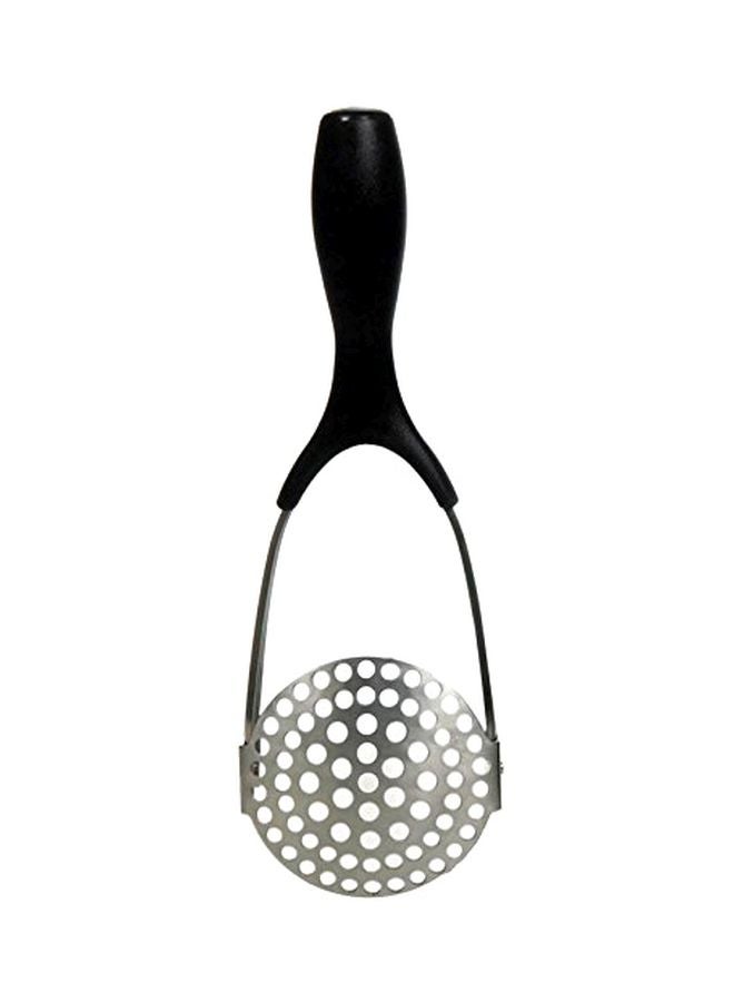 Prepara Stainless Steel Potato Masher Silver 1.3x3.8x11inch - Image 1
