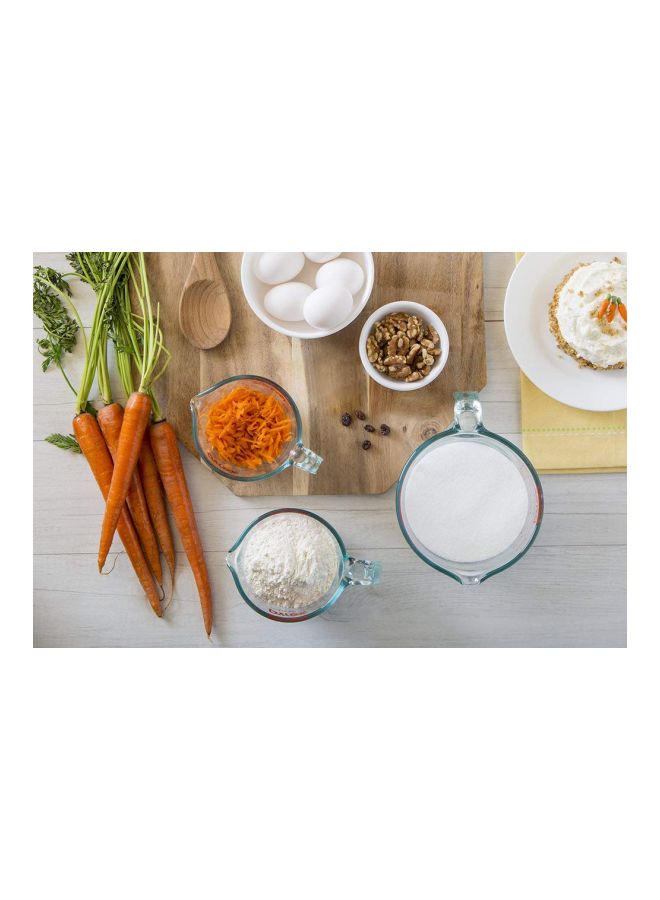 بيريكس عبوة من 3 أكواب قياس شفاف 12x10.5x4.5بوصة - Image 3