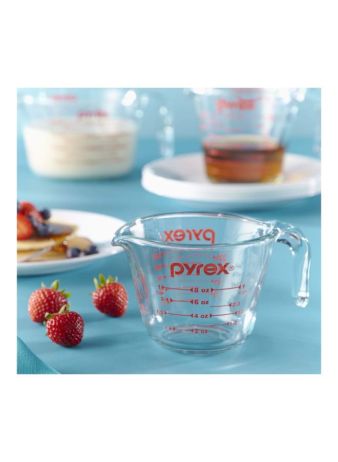 بيريكس عبوة من 3 أكواب قياس شفاف 12x10.5x4.5بوصة - Image 2