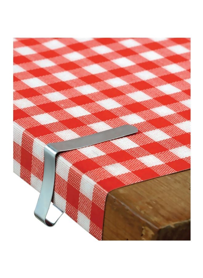 COGHLANS 6-Piece Tablecloth Clamp Set Silver  - Image 3