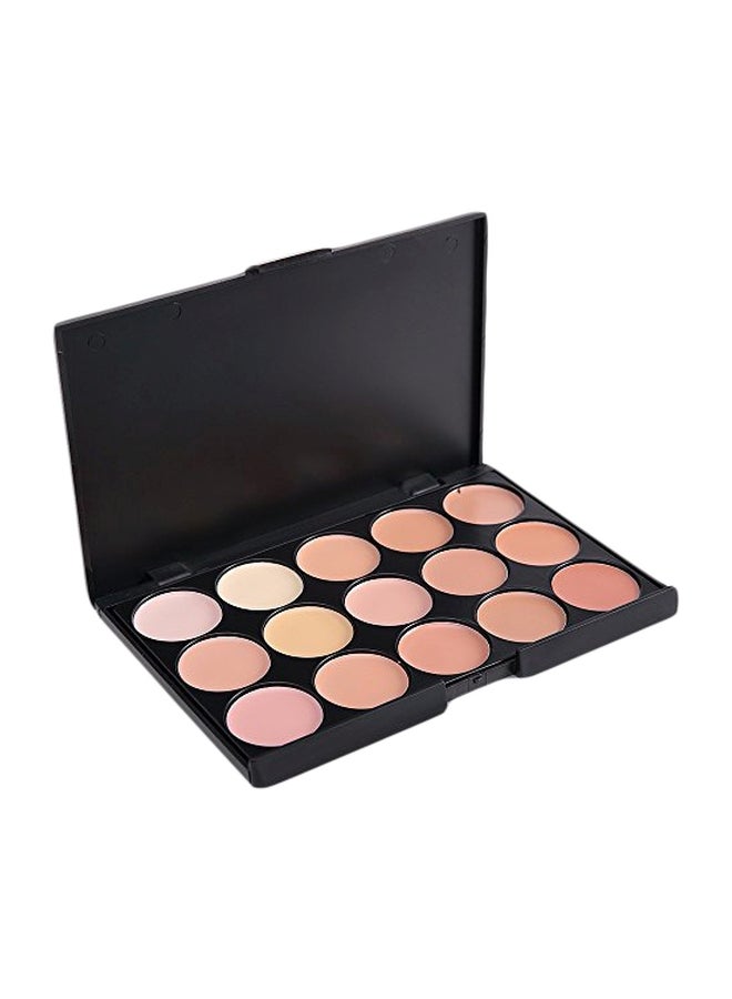 Vodisa - Pack Of 6 15-Color Ultra Contour And Highlighter Palette Multicolour - Image 1