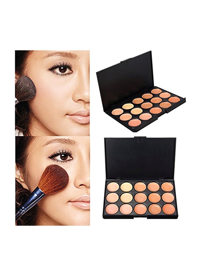 Vodisa - Pack Of 6 15-Color Ultra Contour And Highlighter Palette Multicolour - Image 1