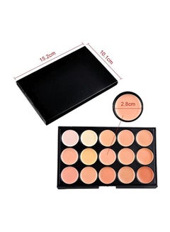 Vodisa Pack Of 6 15-Color Ultra Contour And Highlighter Palette Multicolour  - Image 2
