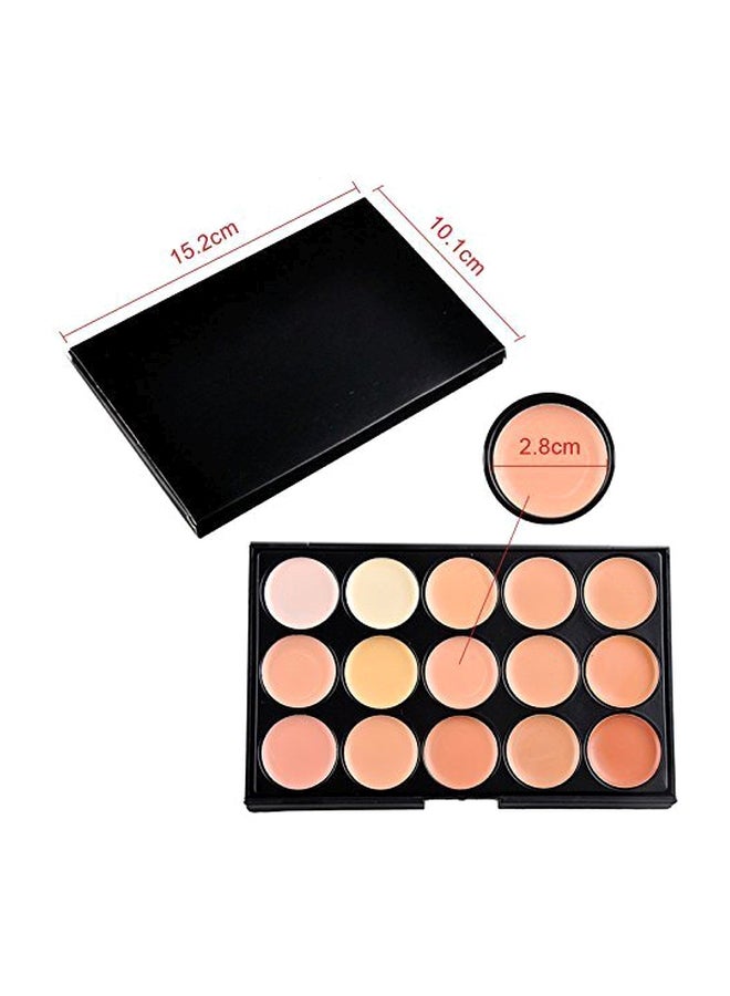 Vodisa - Pack Of 6 15-Color Ultra Contour And Highlighter Palette Multicolour - Image 1