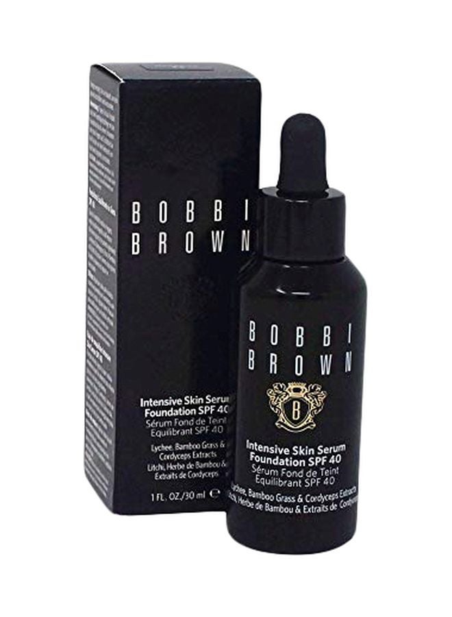 BOBBI BROWN Intensive Skin Serum Foundation SPF 40 Warm Natural