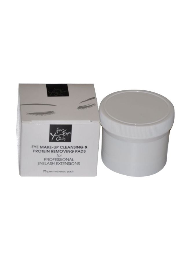 Make-up removers Pads White