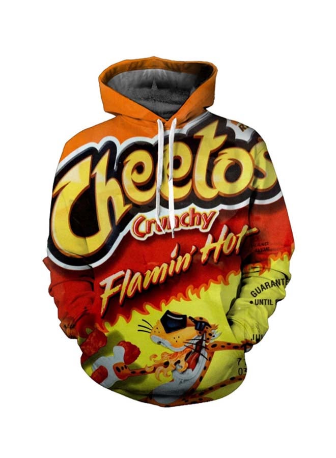 Generic 3D Digital Cartoon Printing Hoodie Multicolour  - Image 1