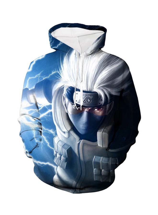 Generic Naruto 3D Digital Printed Hoodie Multicolour  - Image 1