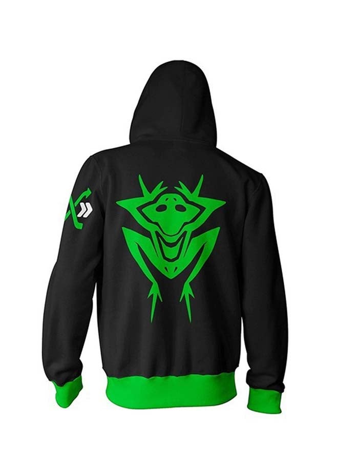Overwatch 3D Printed Hoodie Black - Image 2
