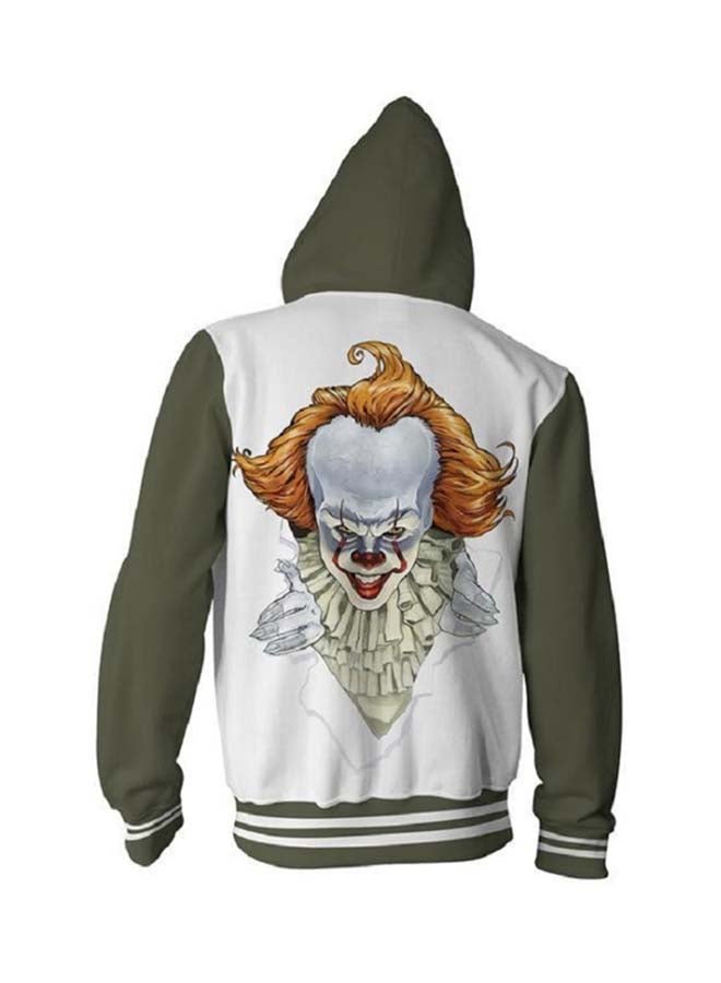 The Joker 3D Printed Hoodie Multicolour - Image 2