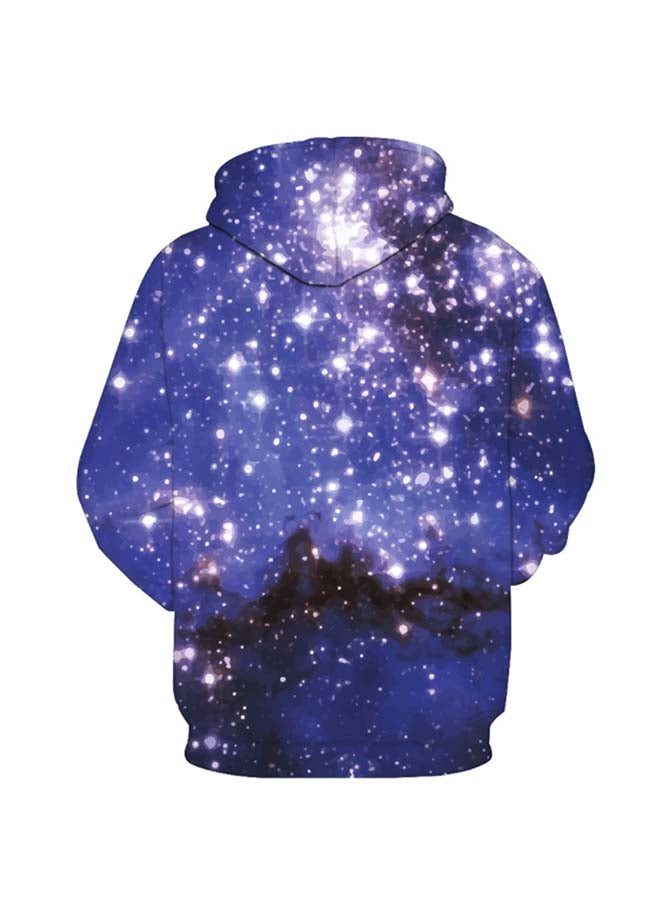 هودي مع جيب وبطبعة رائعة ثلاثية الأبعاد متعدد الألوان - Image 2