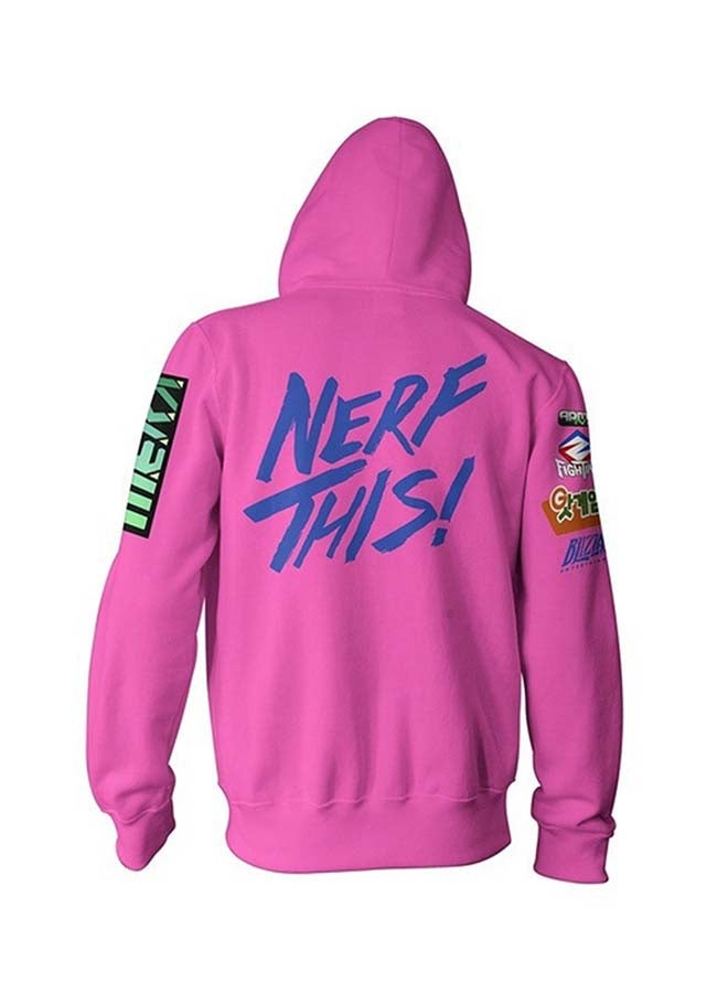 Game Over Watch Animation 3D Hoodie Pink - Image 2