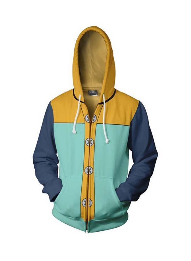Seven Deadly Sins 3D Printed Hoodie Multicolour - Image 1