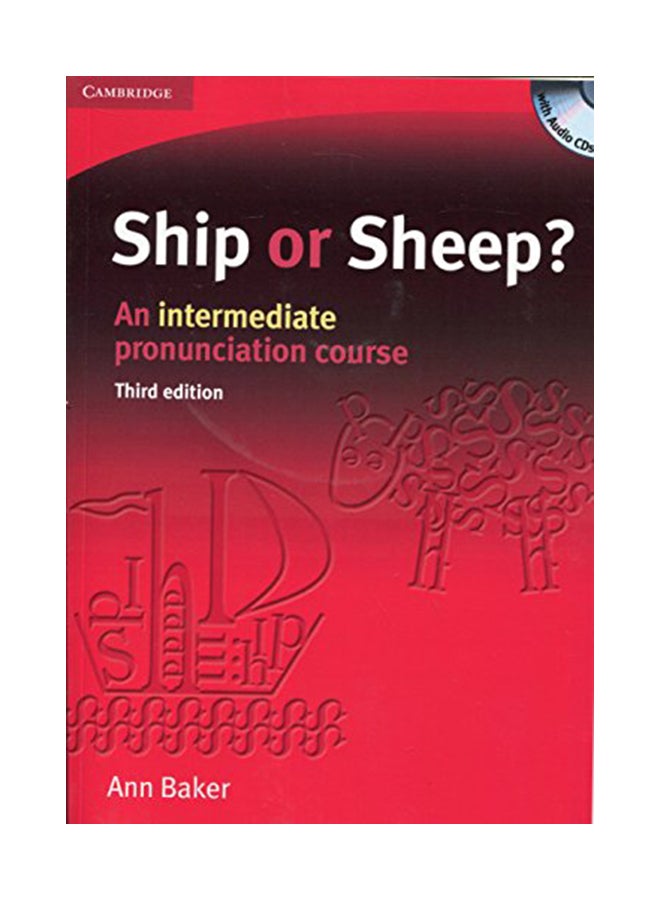 null - Ship or Sheep?: An Intermediate Pronunciation Course [With 4 CDs] Paperback English by Baker, Ann - 39111 - Image 1