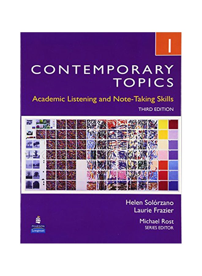 Contemporary Topics 1: Academic Listening And Note-Taking Skills (Intermediate) Paperback English by Solorzano, Helen - 1/6/2009 