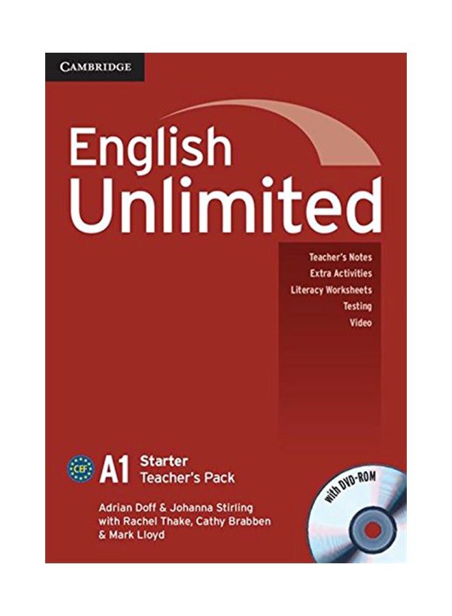 English Unlimited Starter Teacher's Pack (Teacher's Book with DVD-Rom) [With DVD ROM] Paperback English by Doff, Adrian - 40343