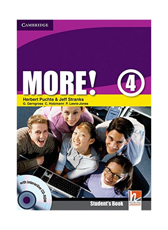 More! Level 4 Student's Book [With CDROM] Paperback English by Puchta, Herbert - 39963