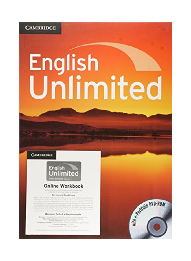 English Unlimited Starter Coursebook with E-Portfolio, A1 Paperback English by Doff, Adrian - 40385