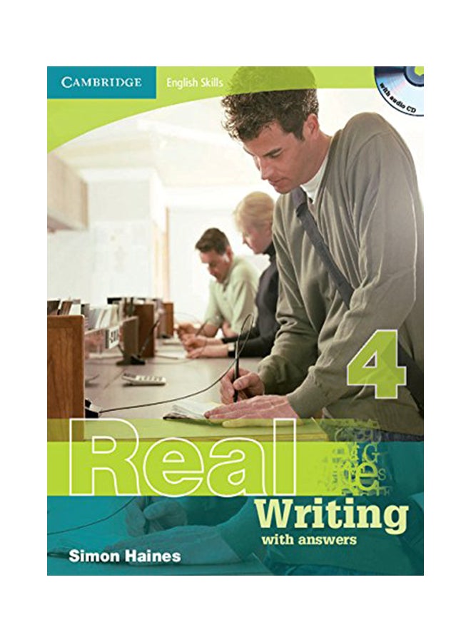 Real Writing 4 with Answers [With CD] Paperback English by Haines, Simon - 39629