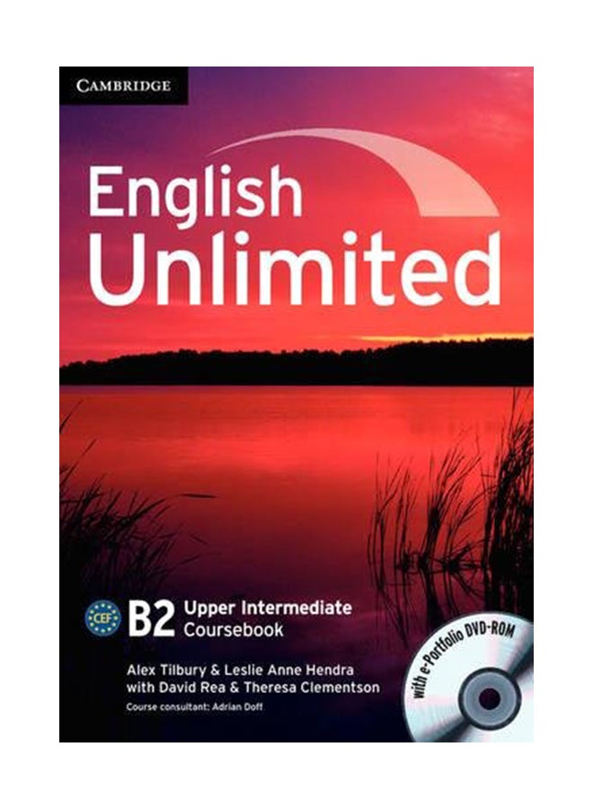 English Unlimited Upper Intermediate Coursebook [With DVD ROM] Paperback English by Alex Tilbury - 40847