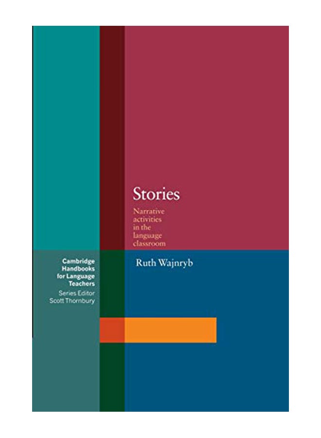 Stories: Narrative Activities for the Language Classroom Paperback English by Ruth Wajnryb - 37714