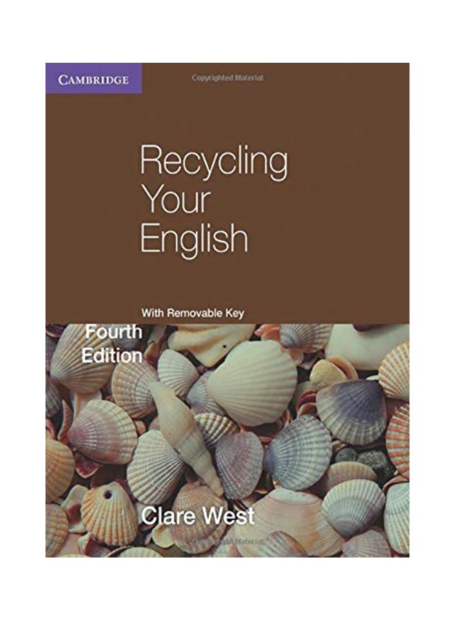 Recycling Your English with Removable Key Paperback English by Clare West - 40490