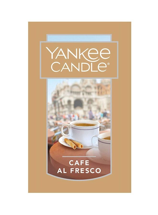 YANKEE CANDLE - Scented Candle - Cafe Al Fresco Beige - Image 1