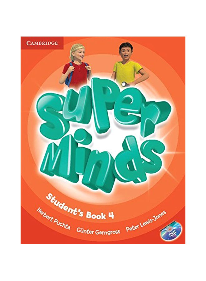 Super Minds Level 4 Student's Book [With DVD ROM] Paperback English by Herbert Puchta - 42370