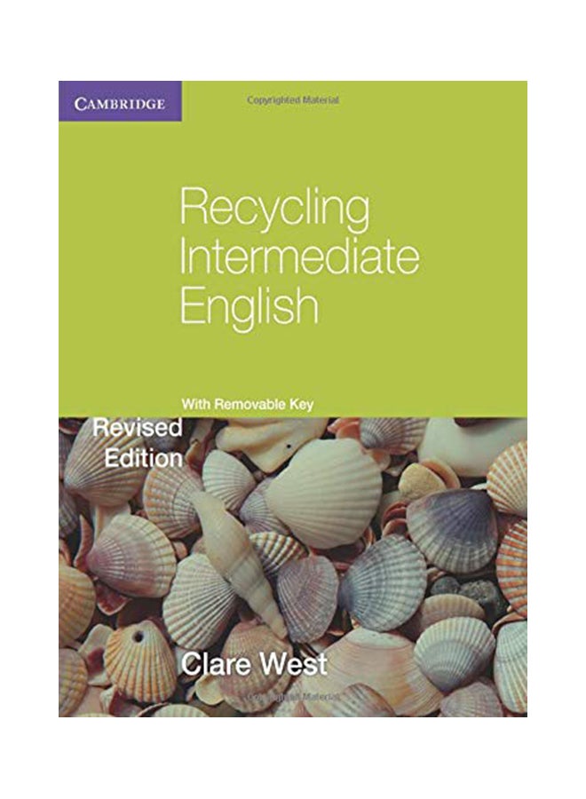 Recycling Intermediate English with Removable Key Paperback English by Clare West - 40329