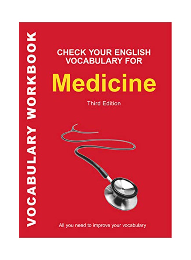 Check Your English Vocabulary for Medicine: All You Need to Improve Your Vocabulary Paperback English by Bloomsbury Publishing - 39326
