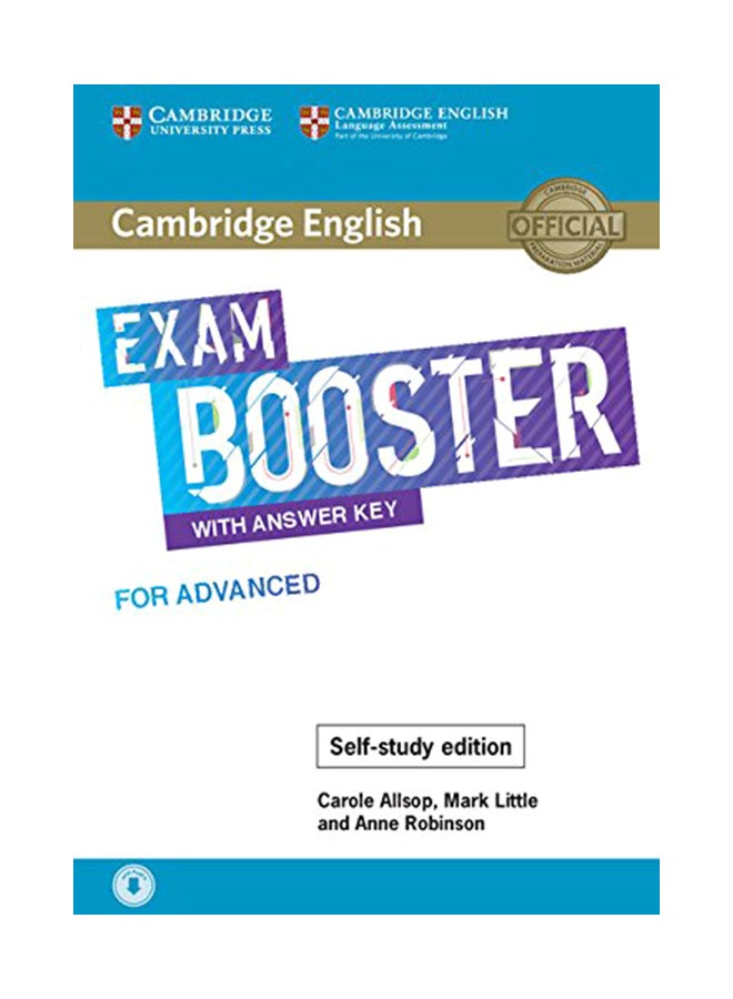 Cambridge English Exam Booster with Answer Key for Advanced - Self-Study Edition: Photocopiable Exam Resources for Teachers Hardcover English by Carole Allsop - 43646