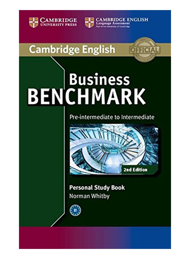 Business Benchmark Pre-Intermediate To Intermediate Bulats And Business Preliminary Personal Study Book Paperback English by Whitby, Norman - 41666 
