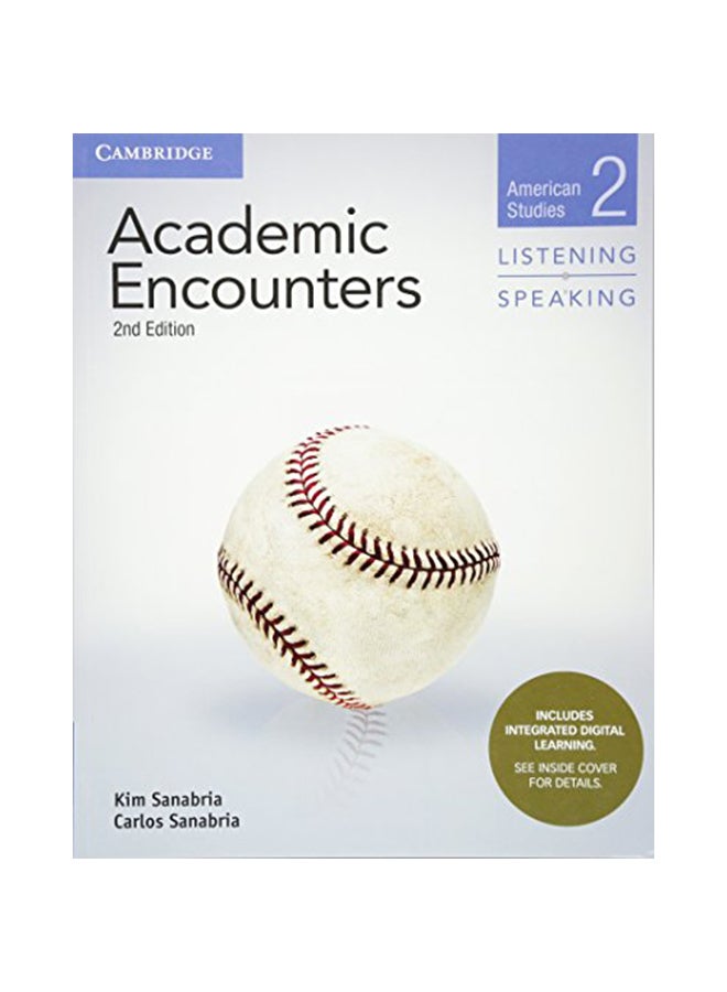Academic Encounters Level 2 Student's Book Listening And Speaking With Integrated Digital Learning: American Studies hardcover english - 12/31/2017