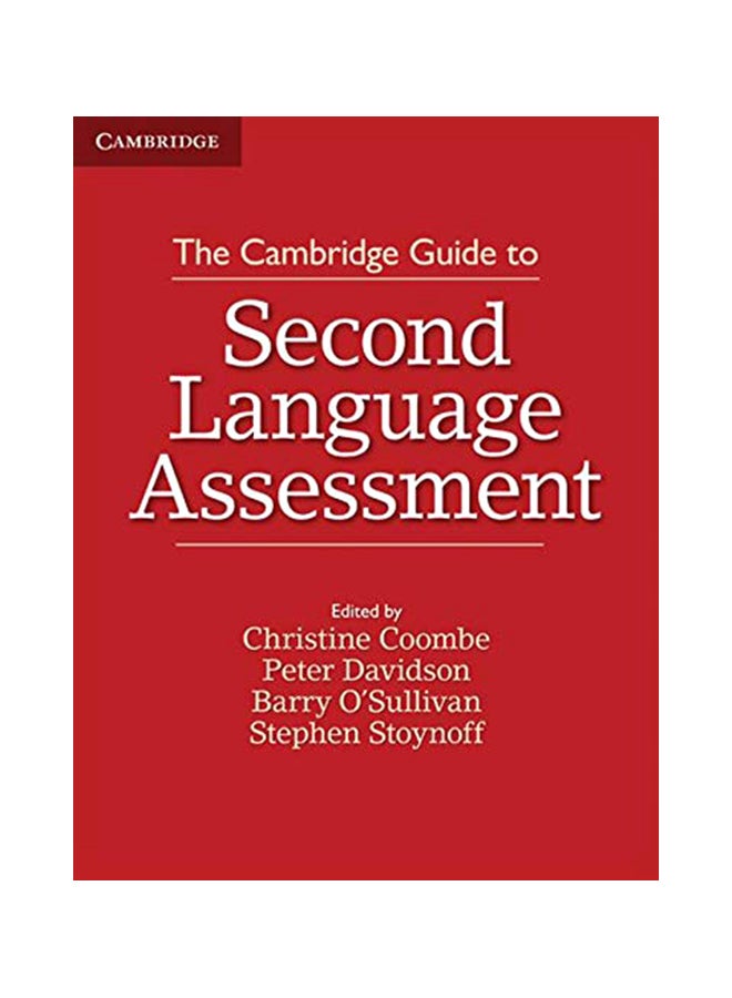 The Cambridge Guide To Second Language Assessment Paperback English by Coombe, Christine - 41033 
