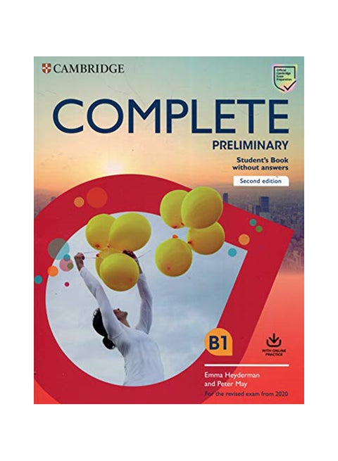 Complete Preliminary Student's Book Without Answers With Online Practice: For the Revised Exam From 2020 Hardcover English by Heyderman, Emma - 43616