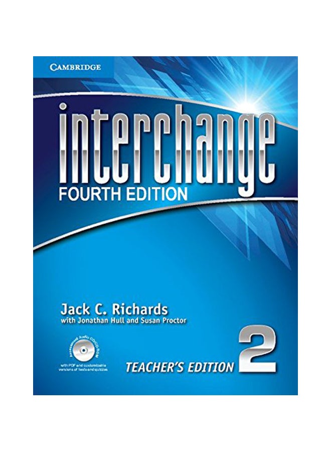 Interchange Level 2 Teacher's Edition With Assessment Audio CD/CD-ROM Paperback English by Richards, Jack C. - 41148
